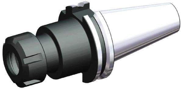 Kennametal - 2.03mm to 20.57mm Capacity, 120mm Projection, DV40 Taper Shank, ER32 Collet Chuck - 188.25mm OAL - Exact Tool & Supply