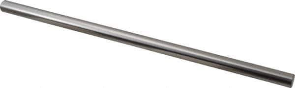 Thomson Industries - 1/2" Diam, 1' Long, Steel Annealed End Round Linear Shafting - 60C Hardness - Exact Tool & Supply