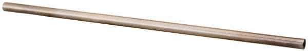 Thomson Industries - 3/8" Diam, 1' Long, Steel Annealed End Round Linear Shafting - 60C Hardness - Exact Tool & Supply
