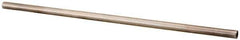 Thomson Industries - 3/8" Diam, 1' Long, Steel Annealed End Round Linear Shafting - 60C Hardness - Exact Tool & Supply