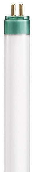 Philips - 13 Watt Fluorescent Tubular Miniature Bi-Pin Lamp - 4,100°K Color Temp, 820 Lumens, T5, 7,500 hr Avg Life - Exact Tool & Supply