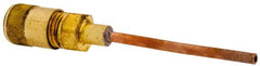 Parker - 500 Max psi, 1/8 Tube Outside Diameter, Extended Copper Tube Access Valve - Exact Tool & Supply