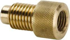 Parker - 1/4" Tube OD Access Valve Refrigerant Adapter - For Parker Brass Access Valves - Exact Tool & Supply