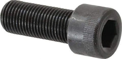 Made in USA - 1/2-20 UNF Hex Socket Drive, Socket Cap Screw - Alloy Steel, Black Oxide Finish, Fully Threaded, 1-1/4" Length Under Head - Exact Tool & Supply