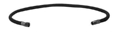 Alliance Hose & Rubber - 1-1/2" ID x 2-1/32" OD 10' Long Multipurpose Air Hose - MNPT x FNPT(Swivel) Ends, 150 Working psi, -40 to 190°F, 1-1/2" Fitting, Black - Exact Tool & Supply