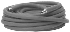 Value Collection - 1-1/2" Inside x 2-3/8" Outside Diam, Grade SBR Rubber, Sandblast Hose - Black, 50' Long, 150 psi Working Pressure - Exact Tool & Supply