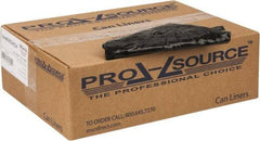 PRO-SOURCE - 1.65 mil Thick, Heavy-Duty Trash Bags - 33" Wide x 39" High, Black - Exact Tool & Supply