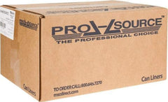 PRO-SOURCE - 2 mil Thick, Heavy-Duty Trash Bags - 38" Wide x 58" High, Black - Exact Tool & Supply