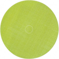3M - 6" Diam, 35 Grit Trizact Aluminum Oxide Adhesive PSA Disc - Extra Fine Grade, Green, Polyester Backing, Flexible, Use with Random Orbital Sanders - Exact Tool & Supply