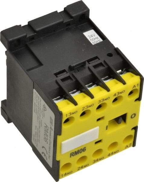 ACI - 4 Pole, 4NO, 24 VAC Control Relay - 16 Amps, 600 VAC - Exact Tool & Supply