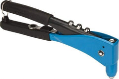 RivetKing - Right Angle Head Hand Riveter - 1/8 to 3/16" Rivet Capacity - Exact Tool & Supply