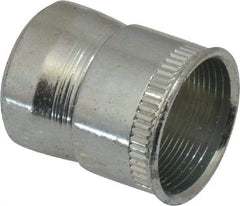 RivetKing - #8-32 UNC, Zinc-Plated, Steel Knurled Rivet Nut Inserts - 0.266" to 0.271" Grip, 1/4" Drill Size - Exact Tool & Supply