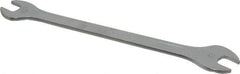 Facom - 12mm x 13mm Standard Extra Thin Open End Wrench - 8-17/64" OAL, Double End, Satin Finish, 15° Head Angle - Exact Tool & Supply