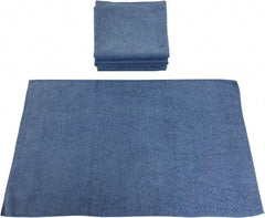 PRO-SOURCE - Reusable Microfiber Wipes - Packet, 16" x 24" Sheet Size, Blue - Exact Tool & Supply