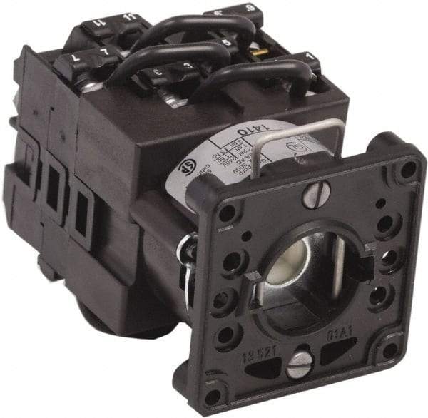 Square D - 1 & 3 Phase, 300VAC, 2 & 3 Pole, Enclosed Cam & Disconnect Switch - 2 & 3 Wires - Exact Tool & Supply