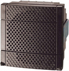 Schneider Electric - 0 to 90 dB at 1m, 12 VAC/VDC, 24 VAC/VDC, Electronic Alarm - 117 Milliamp at 12 Volt, 125 Milliamp at 24 Volt, 158 Milliamp at 12 Volt, 200 Milliamp at 24 Volt, IP54 Ingress Rating, 72mm Wide x 69.30mm Deep x 72mm High - Exact Tool & Supply