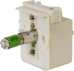 Schneider Electric - 6 VAC/VDC LED Light Module - Screw Clamp Connector, 35mm OAL x 54mm Wide, Dust-tight, Oiltight, Shock Resistant, Vibration Resistant, Watertight - Exact Tool & Supply