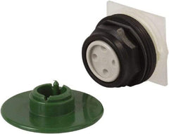 Schneider Electric - 30mm Mount Hole, Extended Mushroom Head, Pushbutton Switch Only - Round, Green Pushbutton, Momentary (MO) - Exact Tool & Supply