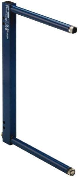 Telemecanique Sensors - 3-pin M8 Connector, 180mm Nominal Distance, Shock and Vibration Resistant, Through Beam Photoelectric Sensor - 12 to 24 VDC, 4000 Hz, Aluminum, Glass, Polyamide, 2 Inch Long x 7 Inch Wide x 7 Inch High - Exact Tool & Supply