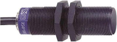 Telemecanique Sensors - NPN, PNP, NC, 8mm Detection, Cylinder, Inductive Proximity Sensor - 2 Wires, IP68, 24 to 240 VAC/VDC @ 50/60 Hz, M18x1 Thread, 62mm Long - Exact Tool & Supply