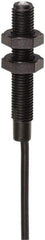 Telemecanique Sensors - PNP, 2.5mm Detection, Cylinder, Inductive Proximity Sensor - 3 Wires, IP67, 12 to 24 VDC, M8x1 Thread, 42mm Long - Exact Tool & Supply