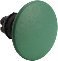 Schneider Electric - 22mm Mount Hole, Extended Mushroom Head, Pushbutton Switch Only - Round, Green Pushbutton, Nonilluminated, Momentary (MO) - Exact Tool & Supply