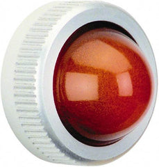 Schneider Electric - Round Pilot and Indicator Light Lens - Amber - Exact Tool & Supply