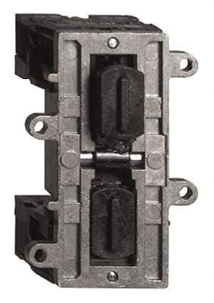 Schneider Electric - 2NO, 3 Amp, Electrical Switch Contact Block - 240 VAC, Screw Terminal, For Use with XACA - Exact Tool & Supply