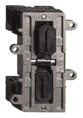 Schneider Electric - NO/NC, 3 Amp, Electrical Switch Contact Block - 240 VAC, Screw Terminal, For Use with XACA - Exact Tool & Supply