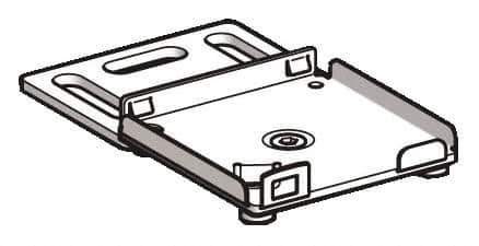 Telemecanique Sensors - Mounting Plate - Use with 40mm x 40mm x 15mm Sensor - Exact Tool & Supply