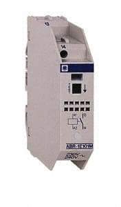 Schneider Electric - 5.50 Milliamp, Interface Relay Module - DIN Rail Mount, 23 to 104°F, 230 to 240 VAC - Exact Tool & Supply