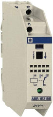 Schneider Electric - 32 and 36 Milliamp, 2NO Configuration, Interface Relay Module - DIN Rail Mount, 23 to 104°F, 48 VAC/VDC - Exact Tool & Supply