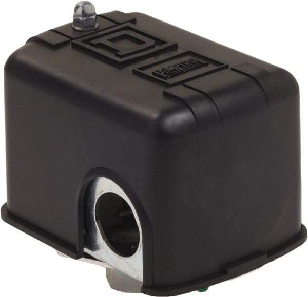 Square D - 1 and 3R NEMA Rated, 100 to 200 psi, Electromechanical Pressure and Level Switch - Fixed Pressure, 575 VAC, L1-T1, L2-T2 Terminal, For Use with Square D Pumptrol - Exact Tool & Supply