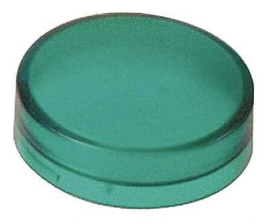 Schneider Electric - Pushbutton Switch Cap - Green, Round Button - Exact Tool & Supply