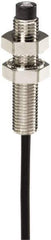 Telemecanique Sensors - NPN, 1.5mm Detection, Cylinder, Inductive Proximity Sensor - 3 Wires, IP67, 12 to 24 VDC, M8x1 Thread, 42mm Long - Exact Tool & Supply