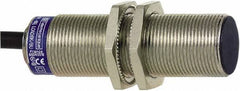 Telemecanique Sensors - NPN, PNP, NO/NC, 5mm Detection, Cylinder, Inductive Proximity Sensor - 4 Wires, IP68, 12 to 24 VDC, M18x1 Thread, 60mm Long - Exact Tool & Supply