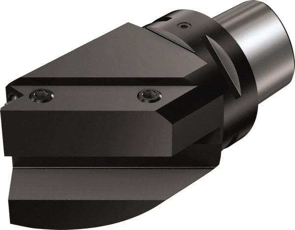 Sandvik Coromant - C8;1 1/4 x 1 1/4 System Size, Modular Tool Holding System Adapter - 5.315" Projection, 6.441" OAL, Through Coolant - Exact Tool & Supply