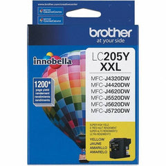 Brother - Yellow Ink Cartridge - Use with Brother MFC-J4320DW, J4420DW, J4620DW, J5520DW, J5620DW, J5720DW - Exact Tool & Supply