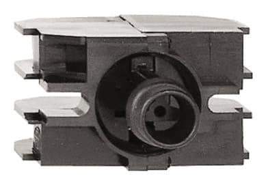 Schneider Electric - NO/NC, 3 Amp, Electrical Switch Contact Block - 240 VAC, Screw Terminal, For Use with XACB, XACM - Exact Tool & Supply