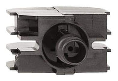 Schneider Electric - NO/NC, 3 Amp, Electrical Switch Contact Block - 240 VAC, Screw Terminal, For Use with XACB, XACM - Exact Tool & Supply