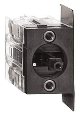 Schneider Electric - 2NO/NC, 3 Amp, Electrical Switch Contact Block - 240 VAC, Screw Terminal, For Use with XACB, XACM - Exact Tool & Supply