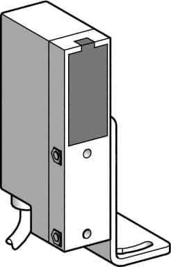 Telemecanique Sensors - Cable Connector, 15m Nominal Distance, Shock and Vibration Resistant, Retroreflective Photoelectric Sensor - 24 to 240 VAC/VDC, 20 Hz, ABS, Polycarbonate, 35mm Long x 18mm Wide x 70mm High - Exact Tool & Supply