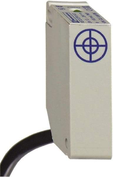 Telemecanique Sensors - NPN, PNP, 4mm Detection, Rectangular, Inductive Proximity Sensor - 2 Wires, IP67, 24 to 210 VDC, 24 to 240 VAC @ 50/60 Hz, 12mm Wide - Exact Tool & Supply