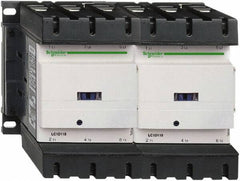 Schneider Electric - 3 Pole, 110 Coil VAC at 50/60 Hz, 115 Amp at 440 VAC, Reversible IEC Contactor - 3 Phase hp: 100 at 575/600 VAC, 30 at 200/208 VAC, 40 at 230/240 VAC, 75 at 460/480 VAC - Exact Tool & Supply