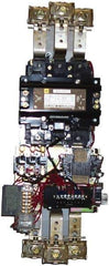 Square D - 110 Coil VAC at 50 Hz, 120 Coil VAC at 60 Hz, 540 Amp, NEMA Size 6, Nonreversible Open Enclosure NEMA Motor Starter - 3 Phase hp: 150 at 200 VAC, 200 at 230 VAC, 400 at 460 VAC, 400 at 575 VAC - Exact Tool & Supply