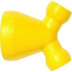 1/2" to 1/4" Acid Resistant Y 20 Piece - Coolant Hose System Component - Exact Tool & Supply