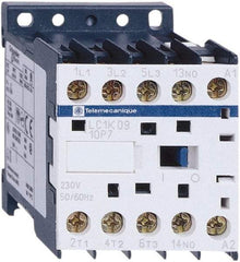 Schneider Electric - 3 Pole, 230 Coil VAC at 50/60 Hz, 16 Amp at 690 VAC, 20 Amp at 440 VAC and 9 Amp at 440 VAC, IEC Contactor - CSA, RoHS Compliant, UL Listed - Exact Tool & Supply