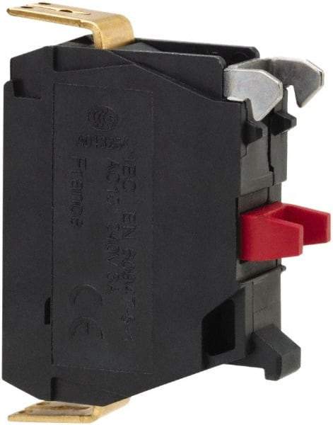 Schneider Electric - Electrical Switch Contact Block - Quick Connect Terminal - Exact Tool & Supply