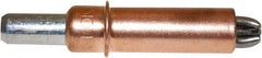 Zephyr Tool Group - 1/4 Drill 1/4" Pin Diam, Copper Cleco Fastener - Standard Length, 0 to 1/4" Grip - Exact Tool & Supply