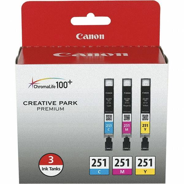Canon - Cyan, Magenta & Yellow Ink Cartridge - Use with Canon PIXMA iP7220, iP8720, iX6820, MG5420, MG5520, MG5620, MG6320, MG6420, MG6620, MG7120, MG7520, MX922 - Exact Tool & Supply